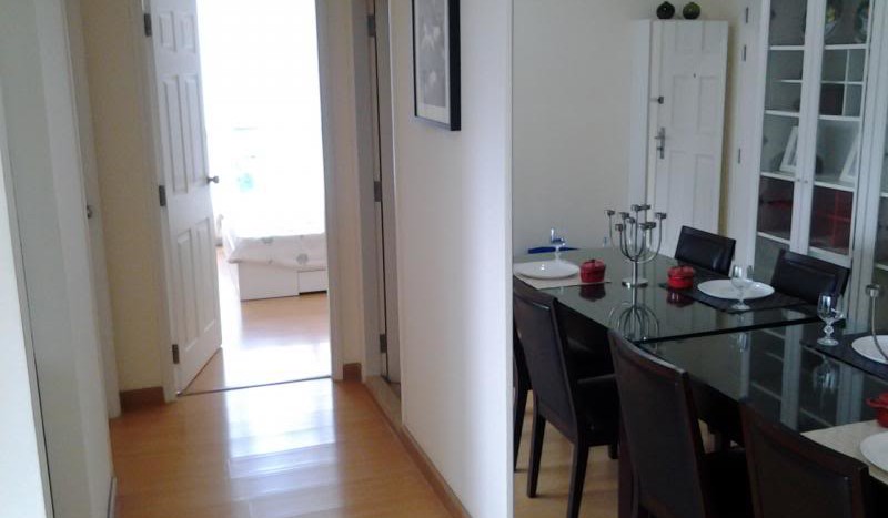 Two bed condo for rent in Ratchada - Hallway
