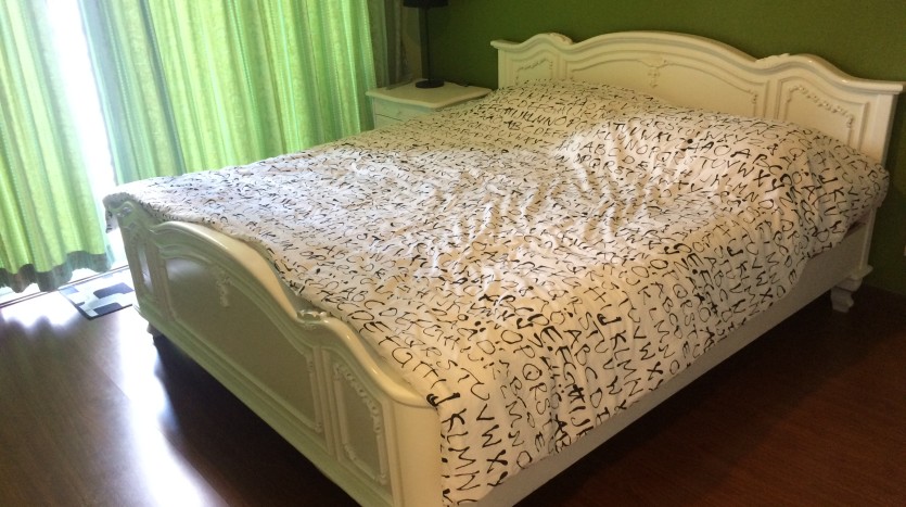 one bed condo for rent in Asoke - Bedroom