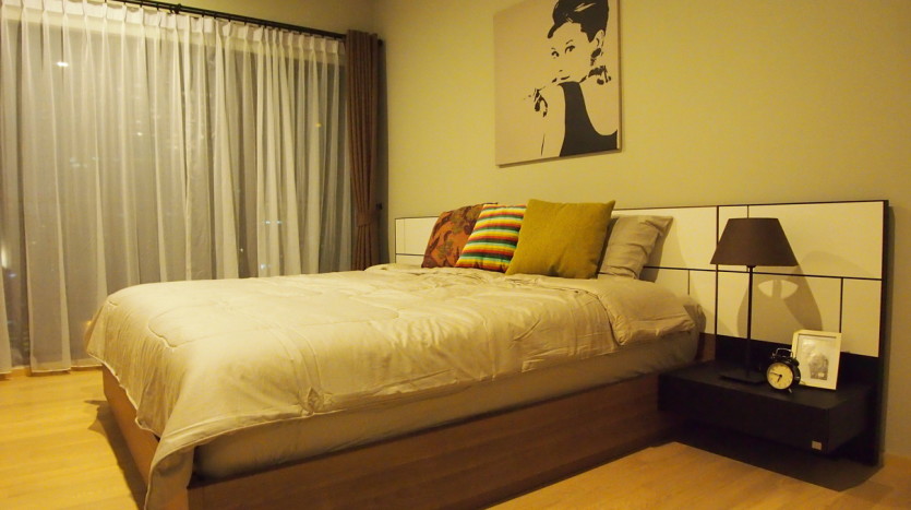 One bedroom condo for rent in Phrom Phong - Bedroom