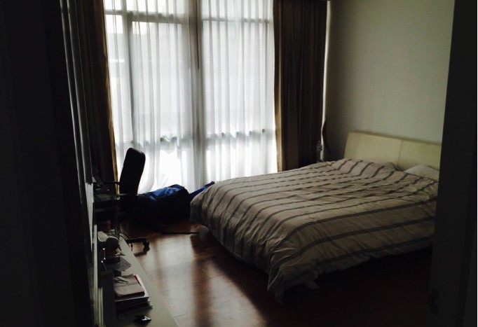 Two bed condo for rent in Asoke - Second bedroom
