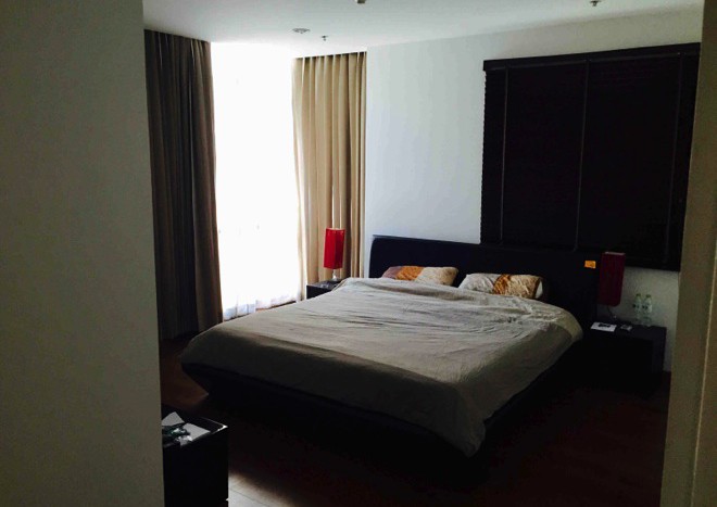 Two bed condo for rent in Asoke - Bedroom