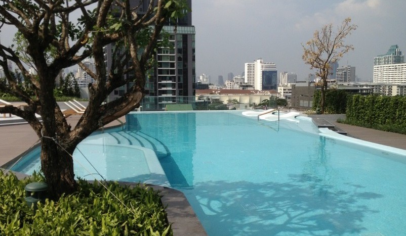 One bed condo for rent  in Ekkamai - Swimming pool