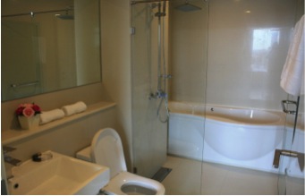 One bed condo for rent in Thong Lo - Bathroom