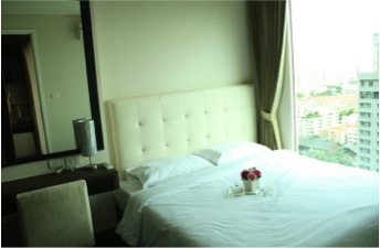 One bed condo for rent in Thong Lo - Bedroom