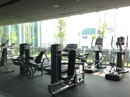 One bedroom condo for rent in Nana - Gym