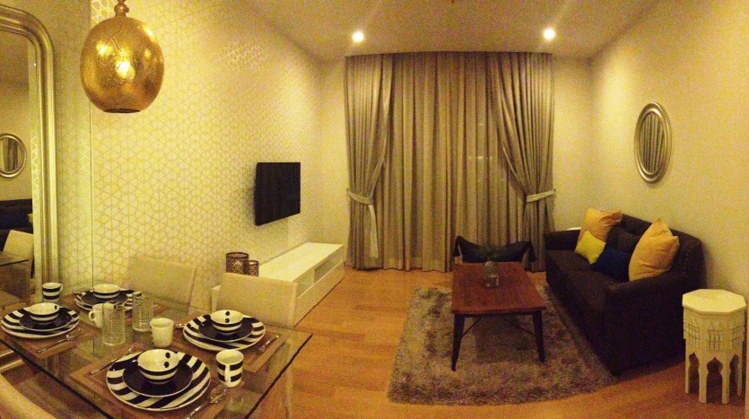 One bedroom condo for rent in Ari - Living room 1