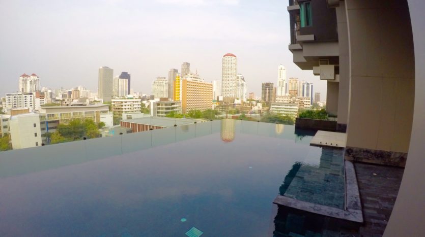 One bedroom condo for rent in Thong Lo - Pool