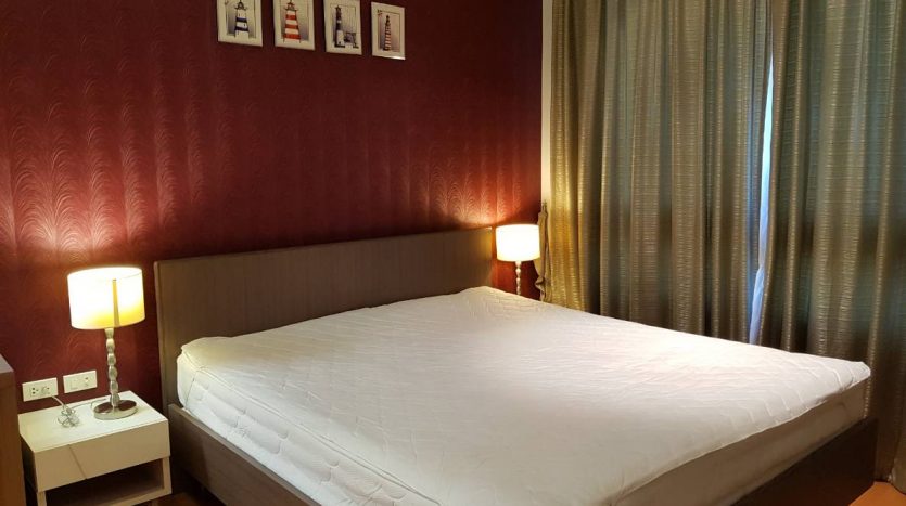One bedroom condo for rent in Ratchathewi - Bedroom