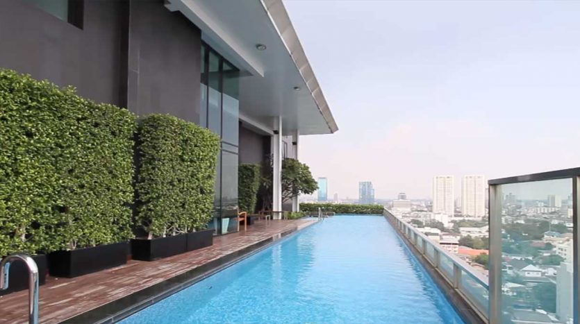 One bedroom condo for rent in Thonglor - Pool