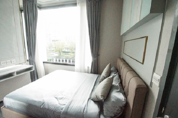One bedroom condo for rent in Asoke - Bedroom